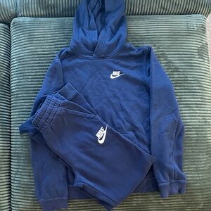 Nike Navy Hoodie and Joggers Set